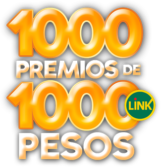 1000 premios de 1000 pesos